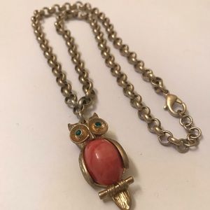 Stella & Dot Owl Necklace